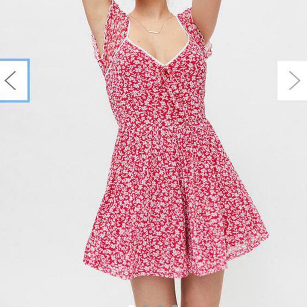 UO Alice Mesh Romper